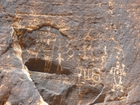Petroglyphs at Rock Art Ranch
